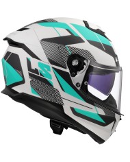 CASCO LS2 STREAM II ROAD CYAN LIGHT/GREY