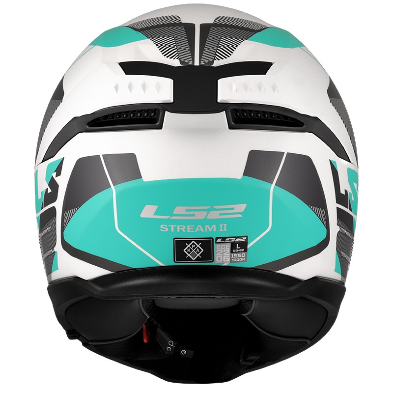 CASCO LS2 STREAM II ROAD CYAN LIGHT/GREY