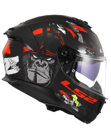 CASCO LS2 STREAM II ANGRY MONKEY