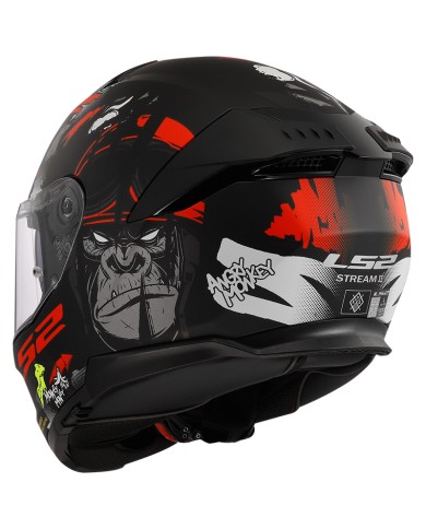 CASCO LS2 STREAM II ANGRY MONKEY