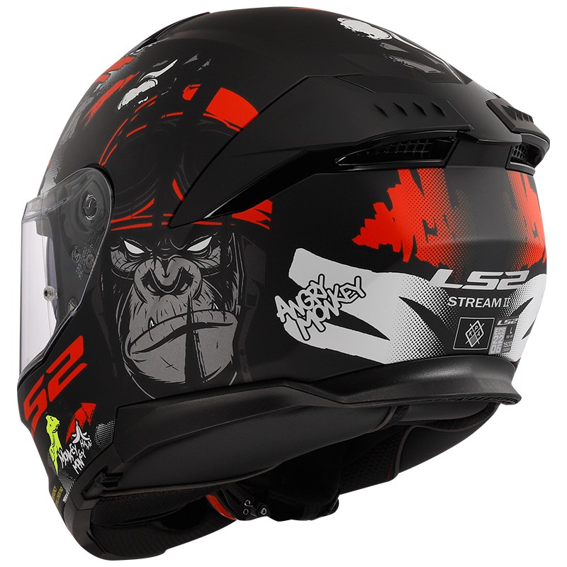 CASCO LS2 STREAM II ANGRY MONKEY
