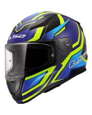CASCO LS2 RAPID II FLITZ H-V YELLOW/BLUE
