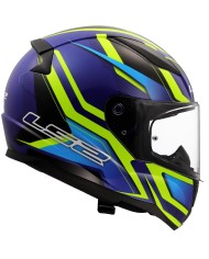 CASCO LS2 RAPID II FLITZ H-V YELLOW/BLUE