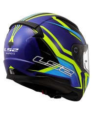 CASCO LS2 RAPID II FLITZ H-V YELLOW/BLUE