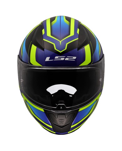 CASCO LS2 RAPID II FLITZ H-V YELLOW/BLUE