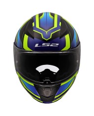 CASCO LS2 RAPID II FLITZ H-V YELLOW/BLUE