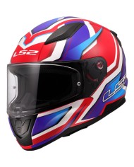 CASCO LS2 RAPID II FLITZ BLUE/RED