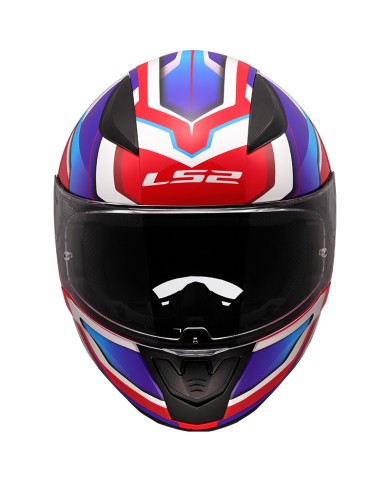 CASCO LS2 RAPID II FLITZ BLUE/RED