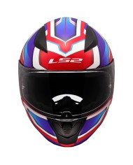 CASCO LS2 RAPID II FLITZ BLUE/RED