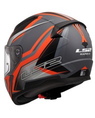 CASCO LS2 RAPID II FLITZ ORANGE/GREY
