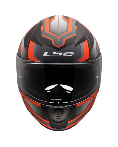 CASCO LS2 RAPID II FLITZ ORANGE/GREY