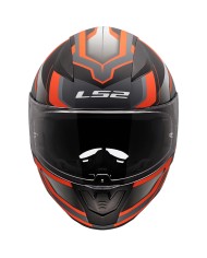 CASCO LS2 RAPID II FLITZ ORANGE/GREY