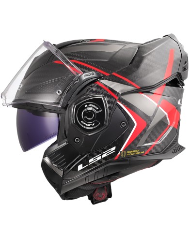 CASCO LS2 ADVANT X CARBON FUTURE II RED