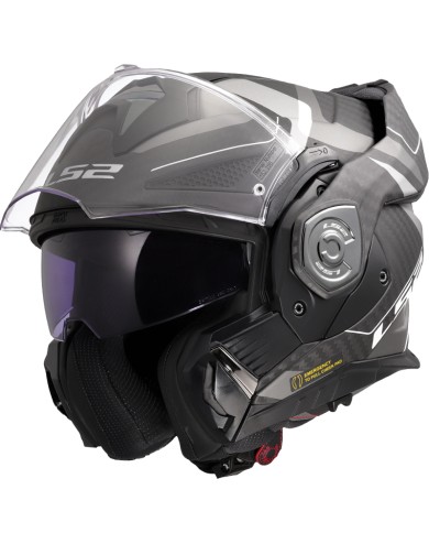 CASCO LS2 ADVANT X CARBON HORIZON SILVER/GREY