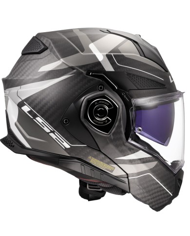 CASCO LS2 ADVANT X CARBON HORIZON SILVER/GREY