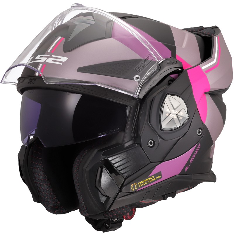 CASCO LS2 ADVANT X ULTRA GREY/PURPLE