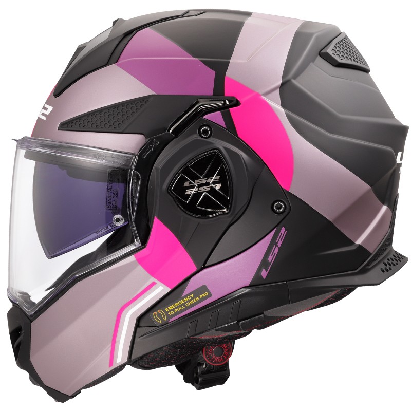 CASCO LS2 ADVANT X ULTRA GREY/PURPLE