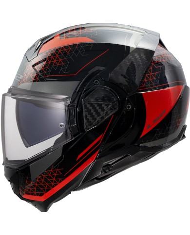 CASCO LS2 ADVANT II ASTRAL MODULAR RED