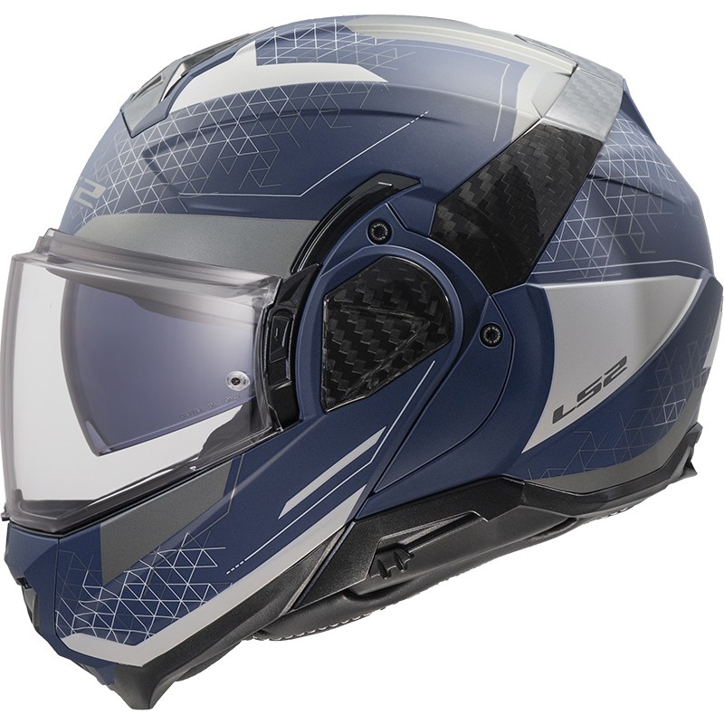 CASCO LS2 ADVANT II ASTRAL MODULAR NAVY BLUE/GREY