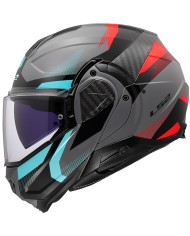 CASCO LS2 ADVANT II TRIPLE MODULAR NARDO GREY/BLUE/RED