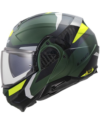 CASCO LS2 ADVANT II TRIPLE MODULAR OLIVE