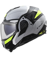 CASCO LS2 ADVANT II TRIPLE MODULAR LIGHT GREY/H-V YELLOW