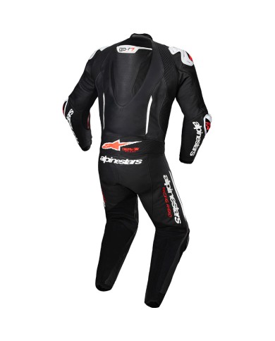 MONO ALPINESTARS GP-R7 PROFESIONAL BLACK/WHITE/RED FLUO 