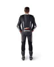 MONO ALPINESTARS GP-R7 PROFESIONAL BLACK/WHITE/RED FLUO 