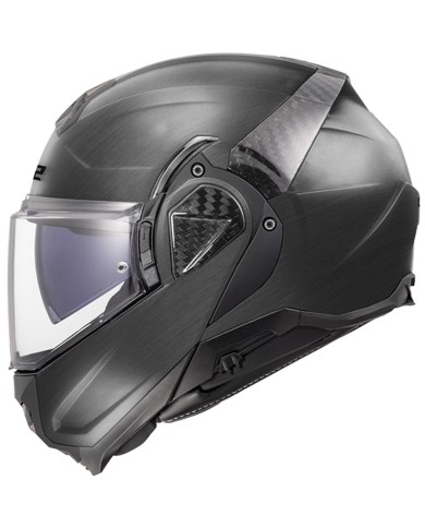 CASCO LS2 ADVANT II JEANS MODULAR TITANIUM