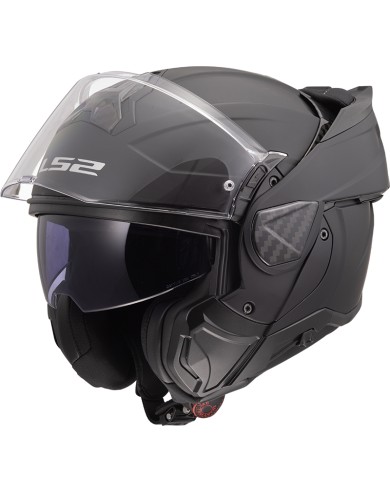 CASCO LS2 ADVANT II MATT BLACK MODULAR