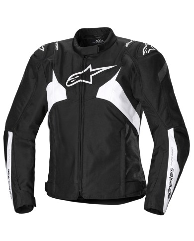 CHAQUETA ALPINESTARS STELLA T-JAWS V4 WP BLACK/WHITE