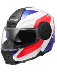 CASCO LS2 SCOPE II DURIA MODULAR WHITE/BLUE/RED