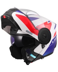 CASCO LS2 SCOPE II DURIA MODULAR WHITE/BLUE/RED