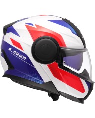 CASCO LS2 SCOPE II DURIA MODULAR WHITE/BLUE/RED
