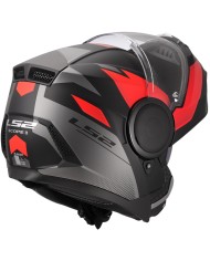 CASCO LS2 SCOPE II DURIA MODULAR BLACK/RED