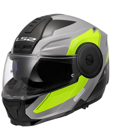 CASCO LS2 SCOPE II DURIA MODULAR GREY/H-V YELLOW