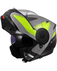 CASCO LS2 SCOPE II DURIA MODULAR GREY/H-V YELLOW
