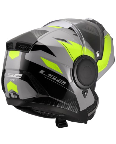 CASCO LS2 SCOPE II DURIA MODULAR GREY/H-V YELLOW