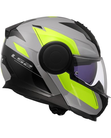 CASCO LS2 SCOPE II DURIA MODULAR GREY/H-V YELLOW