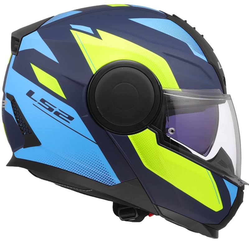 CASCO LS2 SCOPE II DURIA MODULAR BLUE/H-V YELLOW