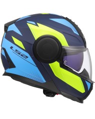 CASCO LS2 SCOPE II DURIA MODULAR BLUE/H-V YELLOW