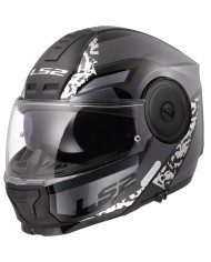 CASCO LS2 SCOPE II OXYD MODULAR BLACK/TITANIUM