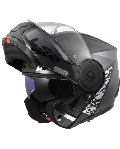 CASCO LS2 SCOPE II OXYD MODULAR BLACK/TITANIUM