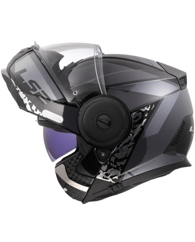 CASCO LS2 SCOPE II OXYD MODULAR BLACK/TITANIUM