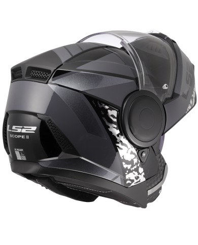 CASCO LS2 SCOPE II OXYD MODULAR BLACK/TITANIUM