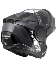 CASCO LS2 SCOPE II OXYD MODULAR BLACK/TITANIUM