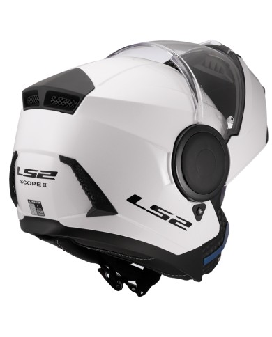 CASCO LS2 SCOPE II GLOSS WHITE MODULAR