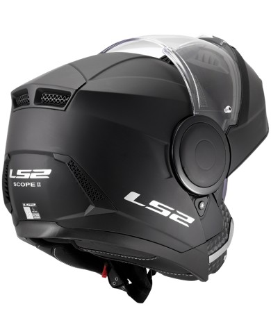 CASCO LS2 SCOPE II MATT BLACK MODULAR