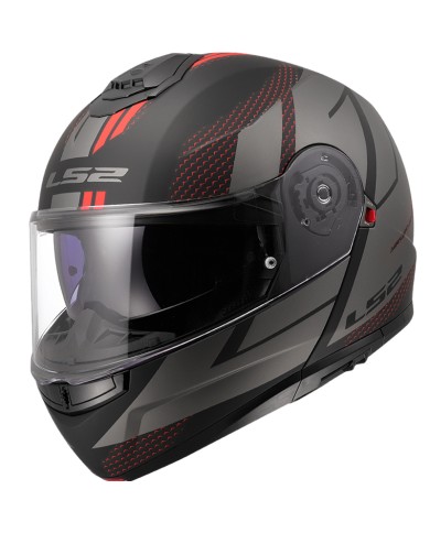 CASCO LS2 STROBE II CODE MODULAR BLACK/GREY