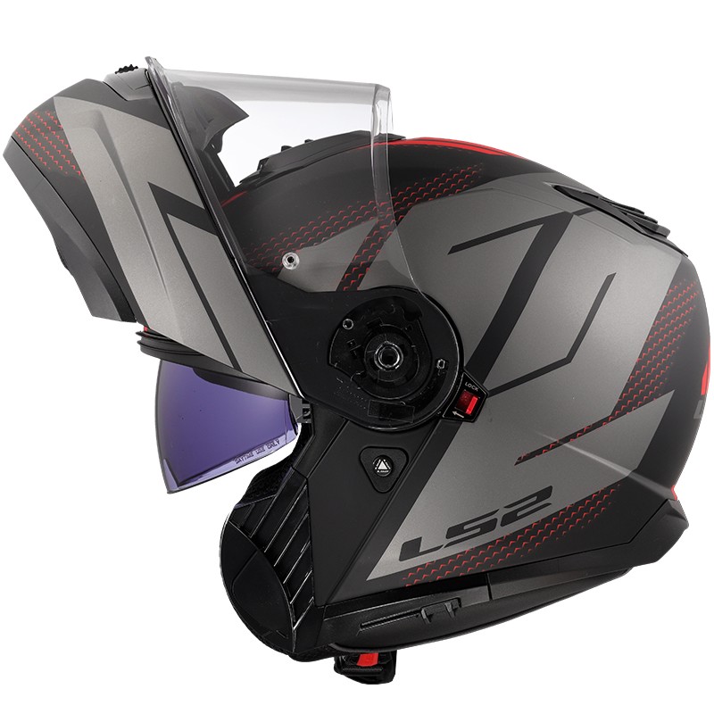 CASCO LS2 STROBE II CODE MODULAR BLACK/GREY